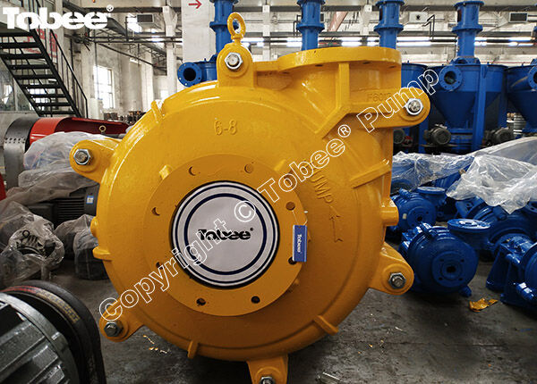 Tobee 8x6 EAH slurry pump with rubber lined wear parts have been package for shippingEmail: Sales7@tobeepump.comWeb: www.tobeepump.com | www.slu...