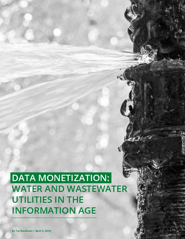 Data Monetization: Water and Wastewater