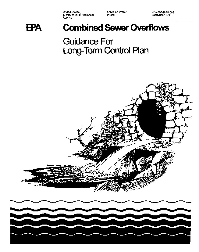 Combined Sewer Overflows Guidance For Long-Term Control Plan