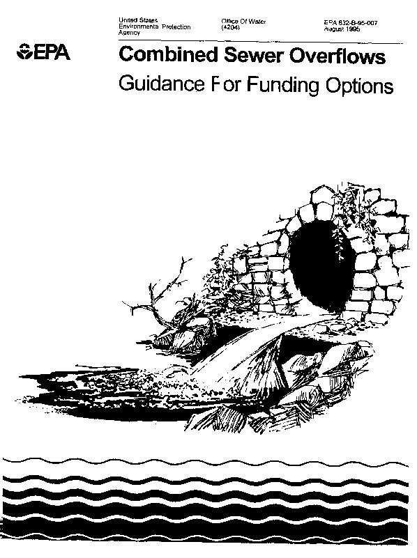 Combined Sewer Overflows Guidance For Funding Options
