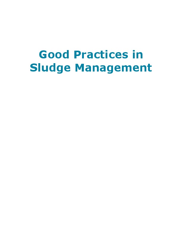 Good Practices in Sludge Management