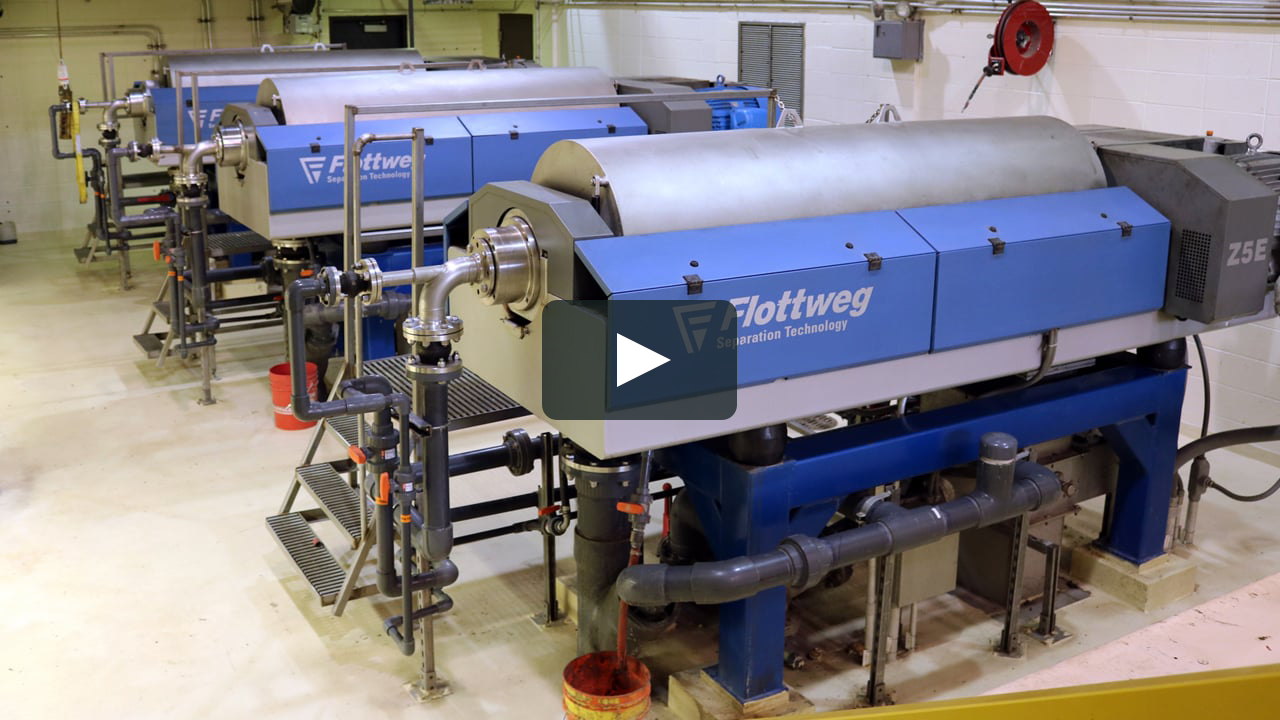 Reduced Hauling Costs thanks to Flottweg Decanters (Video)