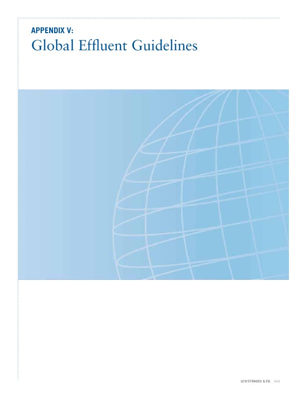 Global Effluent Guidelines
