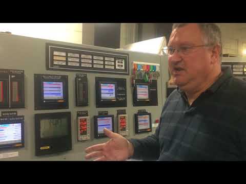 The Control Center at the Water Treatment Plant in Tewksbury, Massachusetts (VIDEO)