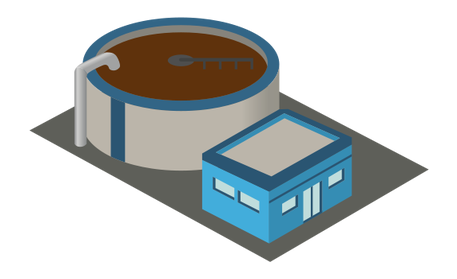 Sediment/sludge removal from the  water supply system