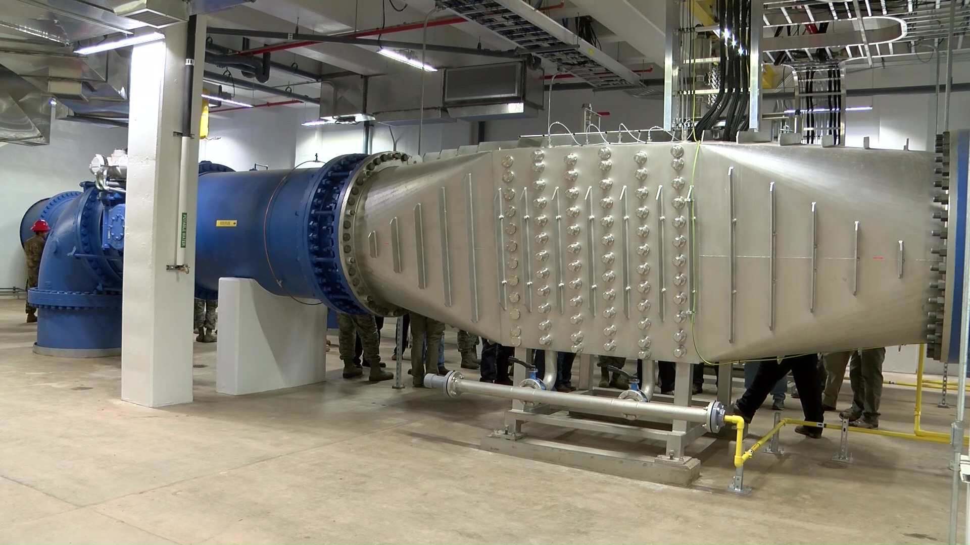 Tour of Great Falls Water Treatment Plant Highlights the New UV Disinfection System