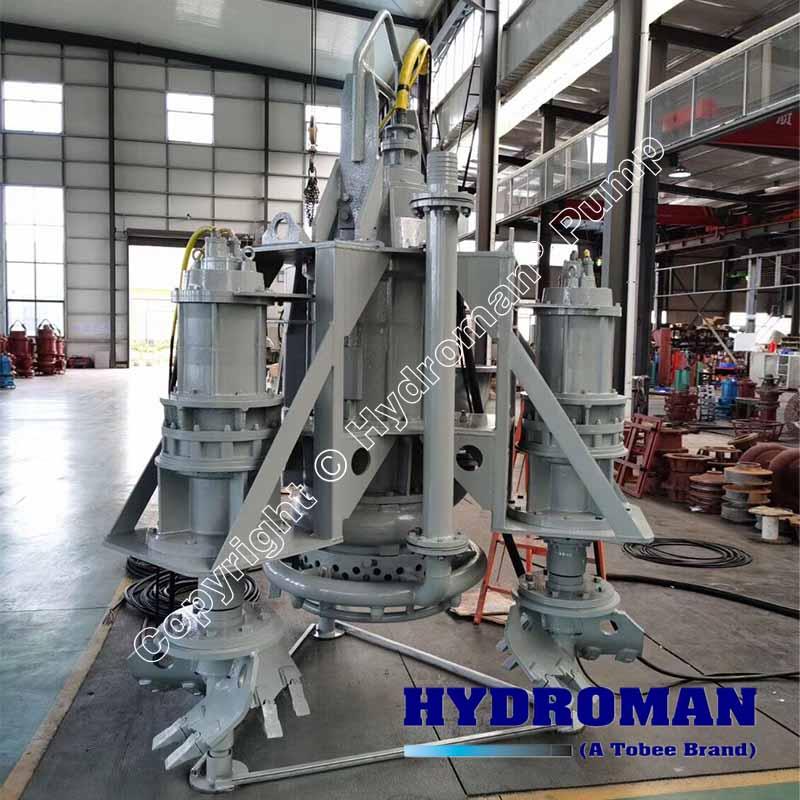 Hydroman&trade; Electric type Submersible Dredging Pump with Side Head CuttersSales2@tobeepump.comhttps://www.hydroman.cn/submersible-sand-pumps/sub...