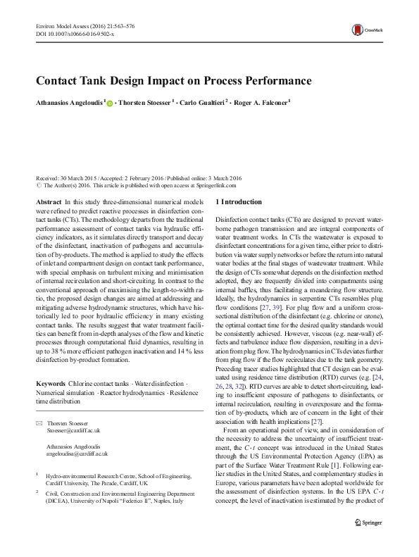 The performance of a ...